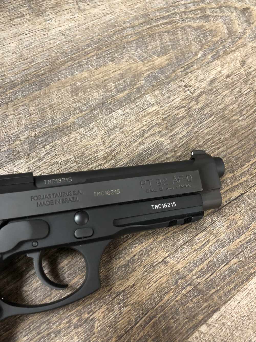 Nice Taurus PT 92 AF-D 9mm Semi Auto Pistol 5" Barrel w/ 4 Mags Black-img-9