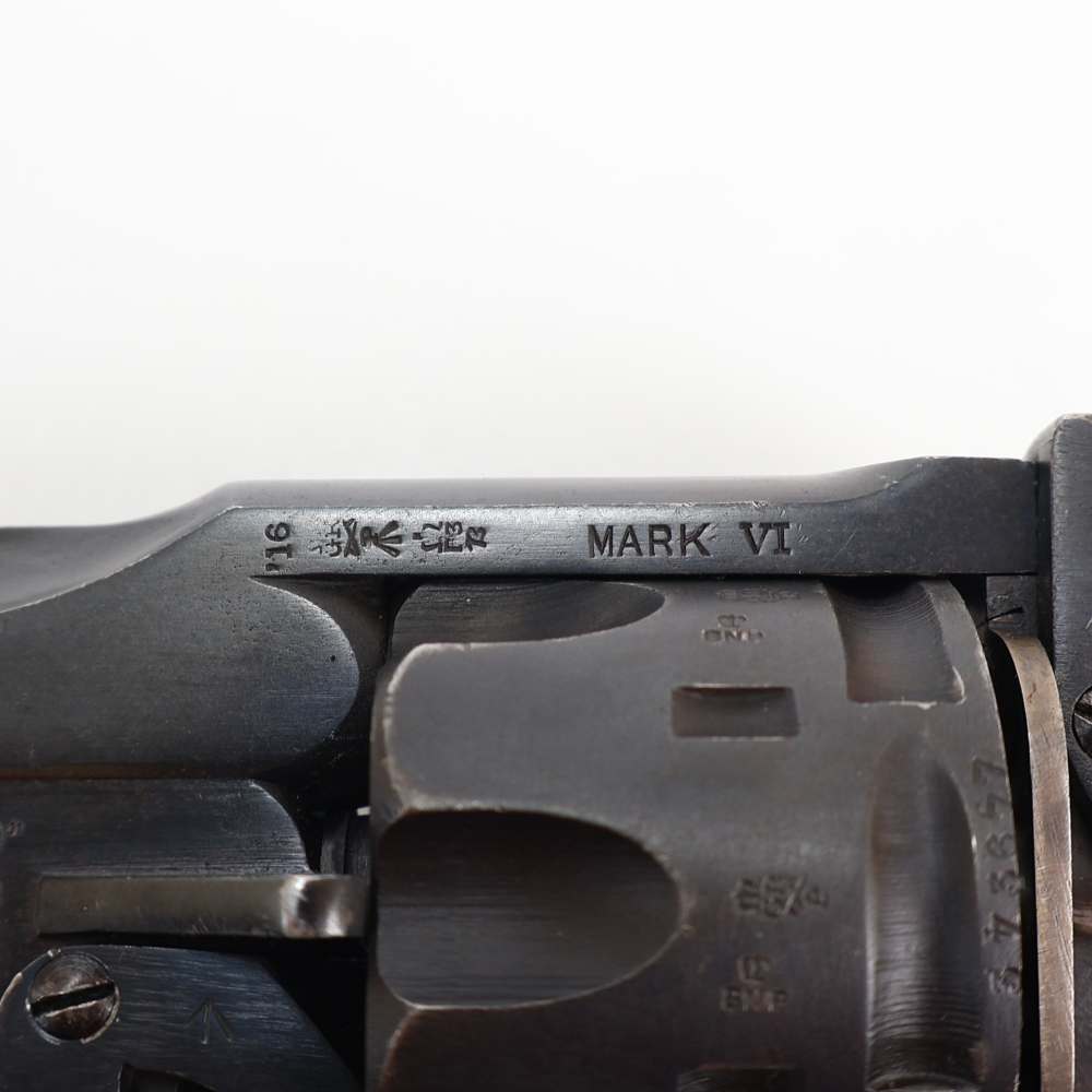 Webley Mark VI 45 ACP Conversion, 6 Shot Cylinder W/ 18 Moon Clips, C&R Ok!-img-24