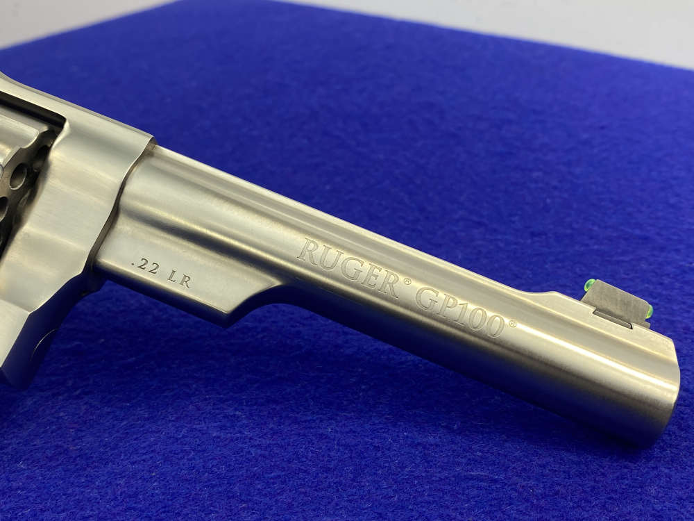 2016 Ruger GP100 10-Shot .22 LR Revolver 5.5" *GENUINE STAG INSERT GRIPS*-img-14