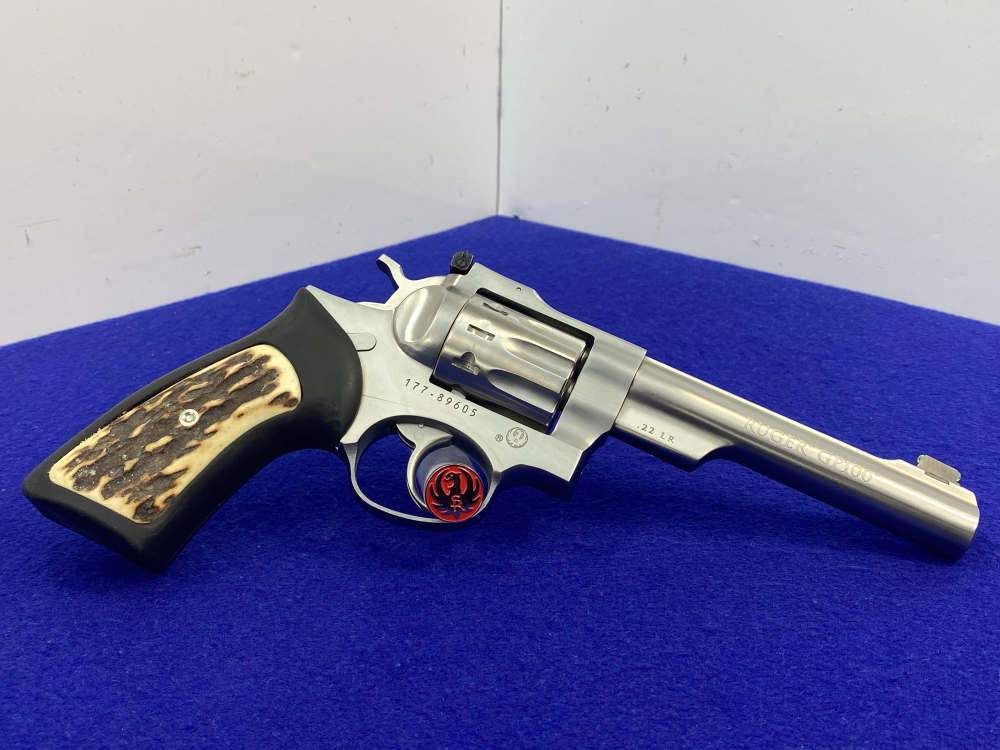 2016 Ruger GP100 10-Shot .22 LR Revolver 5.5" *GENUINE STAG INSERT GRIPS*-img-10