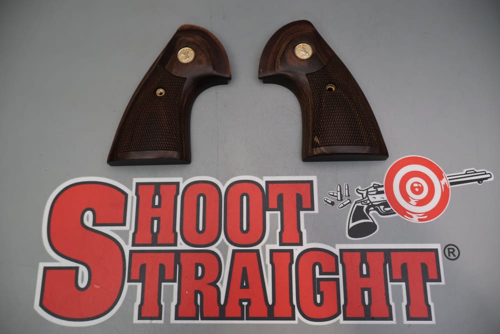 Factory Colt Python - Anaconda Wood Grips-img-0