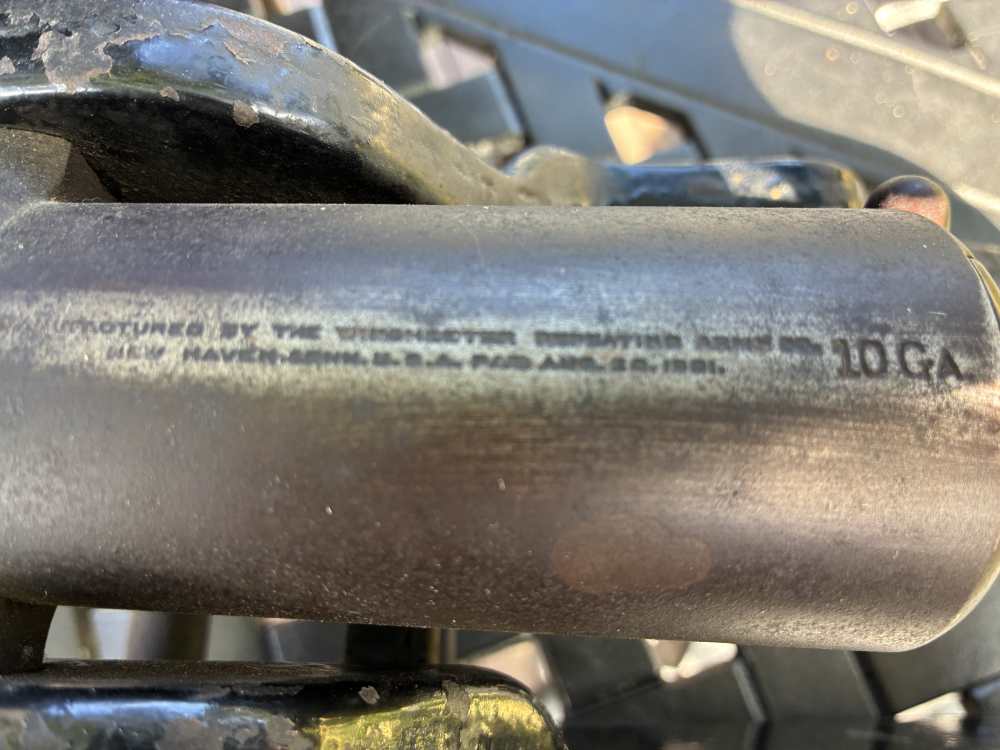 Rare Winchester 1908 signal cannon with 1 inch barrel-img-3