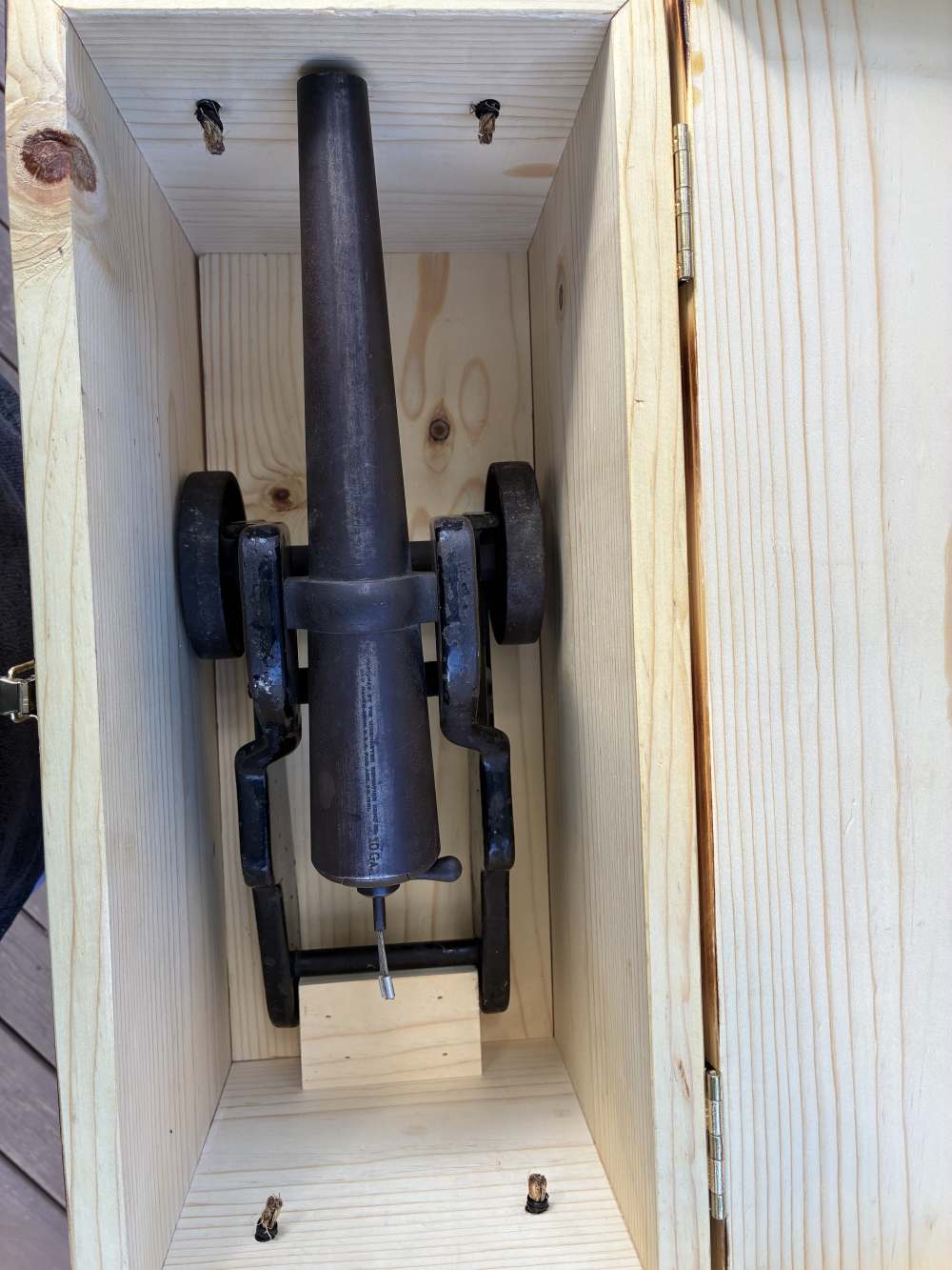 Rare Winchester 1908 signal cannon with 1 inch barrel-img-9