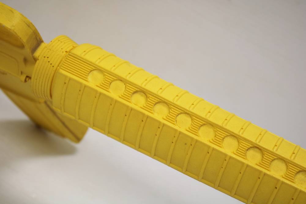 Ring's Blueguns Colt AR-15 A2 Gov't Model Safety Yellow Dummy Rifle-img-30