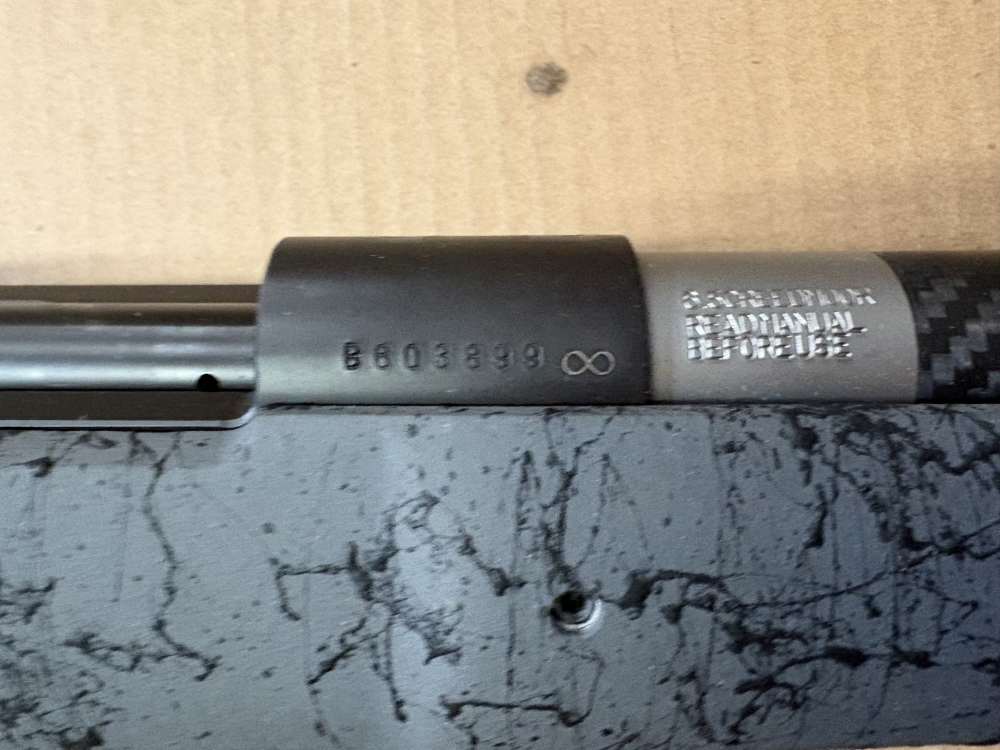M1500 6.5 CREEDMOOR CARBON FIBER 24" 5/8"-24 T/C HS PRECISION GRAY/BLK-img-8