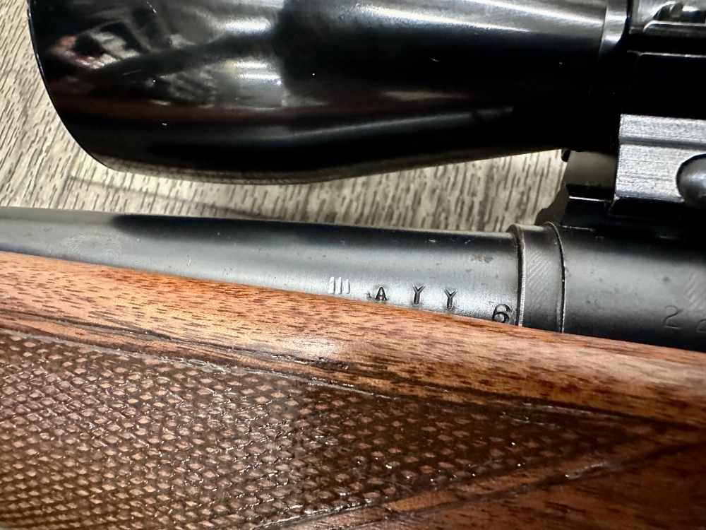 Remington Model 721 30-06 Springfield 24" barrel 3-9x40 Bushnell MADE 1952 -img-14