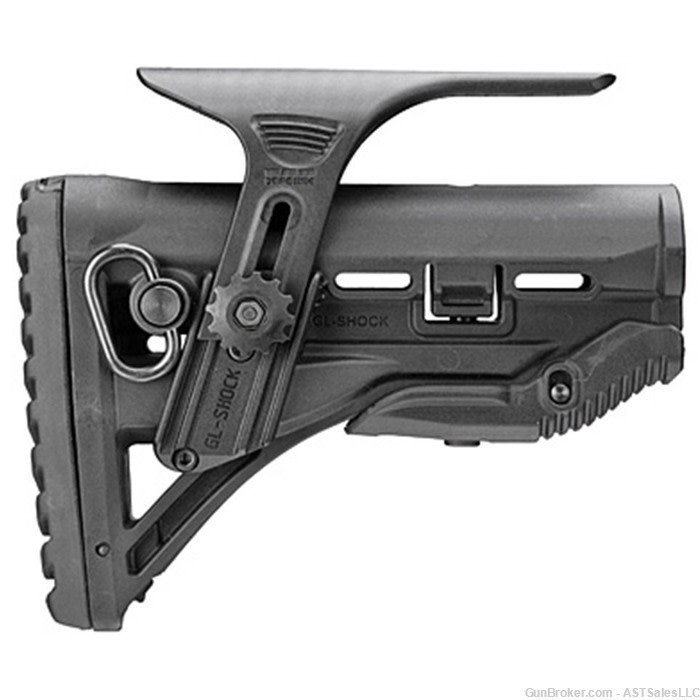 Sabre Tactical GL-Shock Stock w/ Adjustable Cheek Riser Black FREE SHIPPING-img-4
