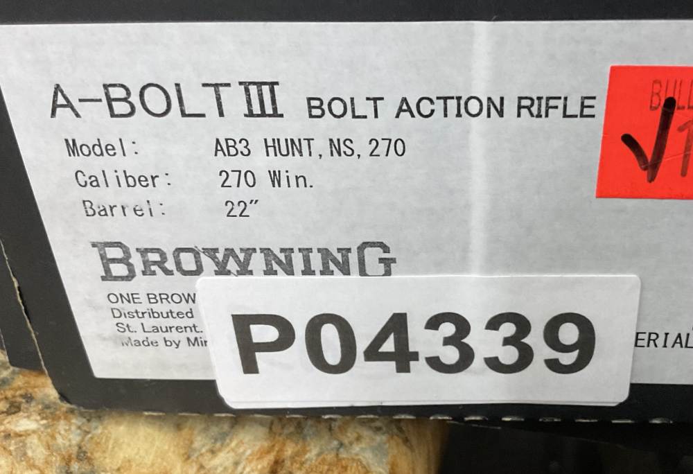 Browning AB3 Hunter .270WIN 22” 5+1 **NO RESERVE**-img-11
