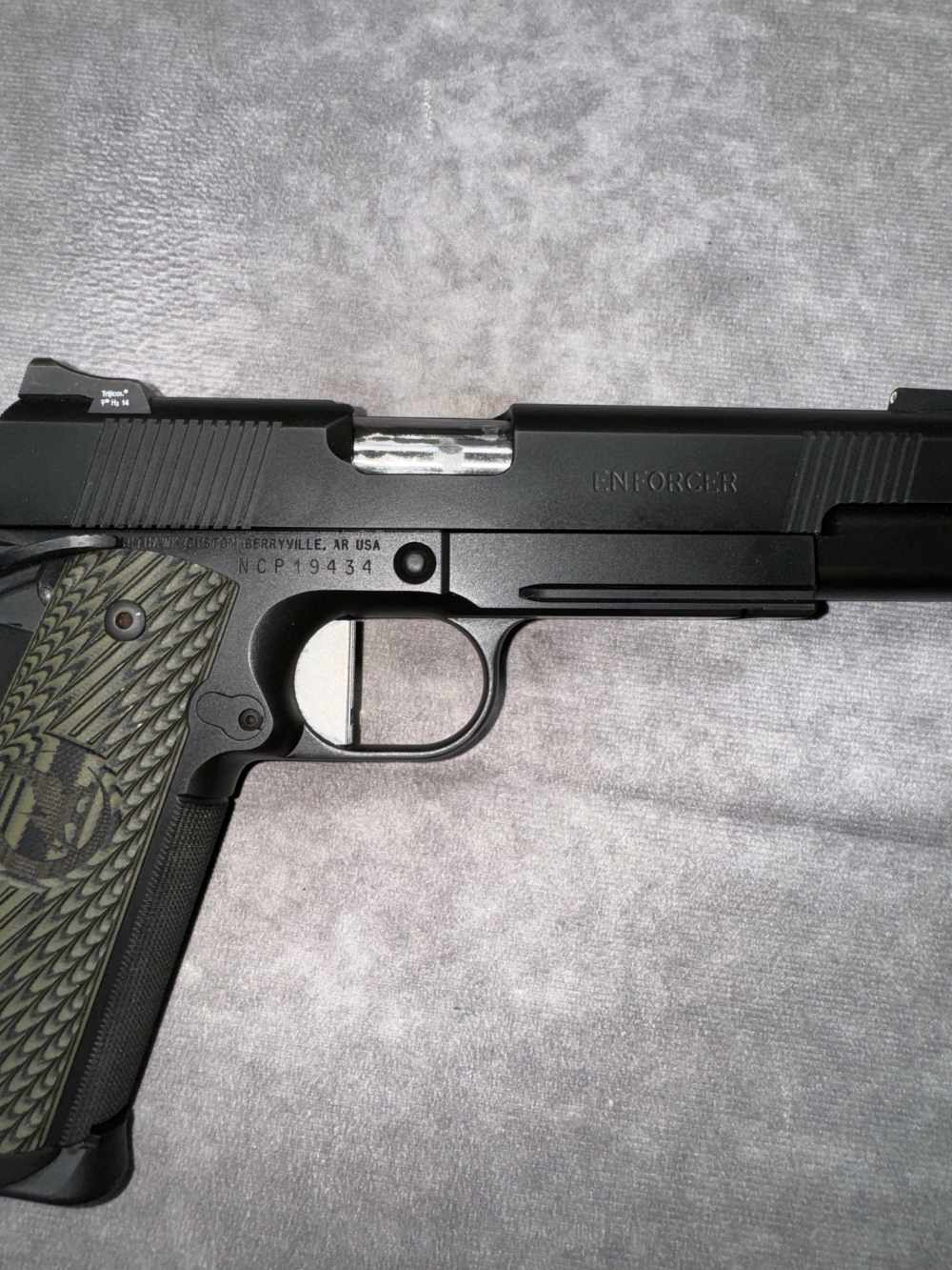 USED! NIGHTHAWK CUSTOM MODEL ENFORCER 1911 .45 ACP ORIG BAG 3 MAGS -img-5