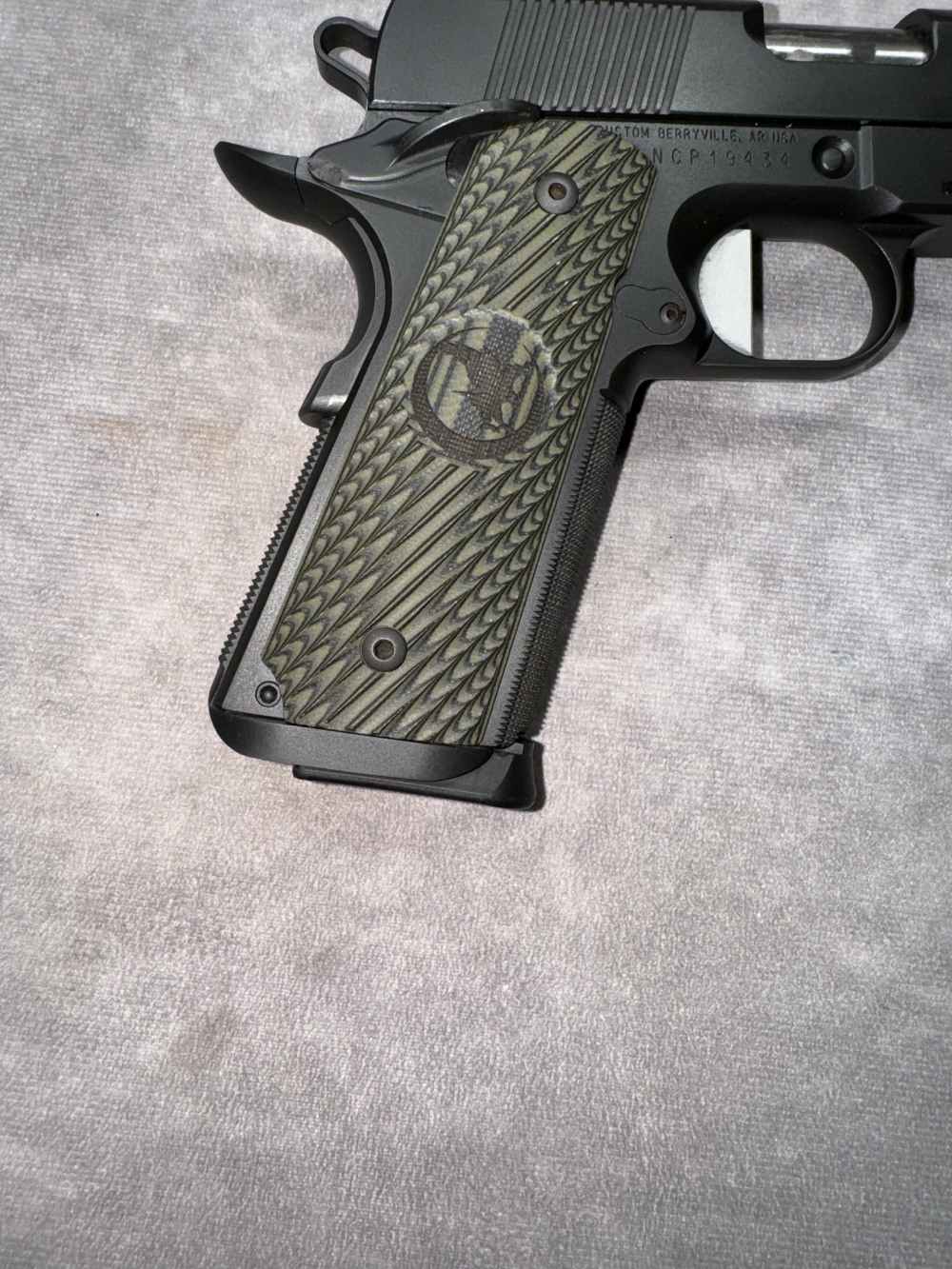 USED! NIGHTHAWK CUSTOM MODEL ENFORCER 1911 .45 ACP ORIG BAG 3 MAGS -img-3