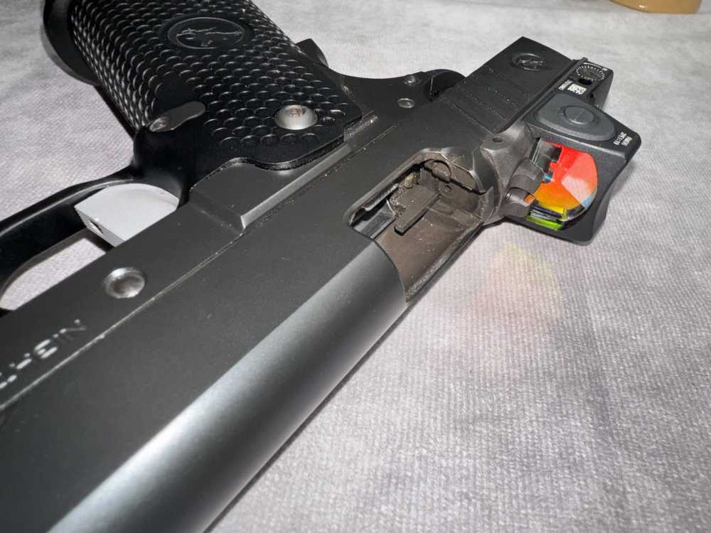USED! NIGHTHAWK CUSTOM MODEL GRP DOUBLE STACK 2011 9MM IOS W/ RMR 2 MAGS-img-21