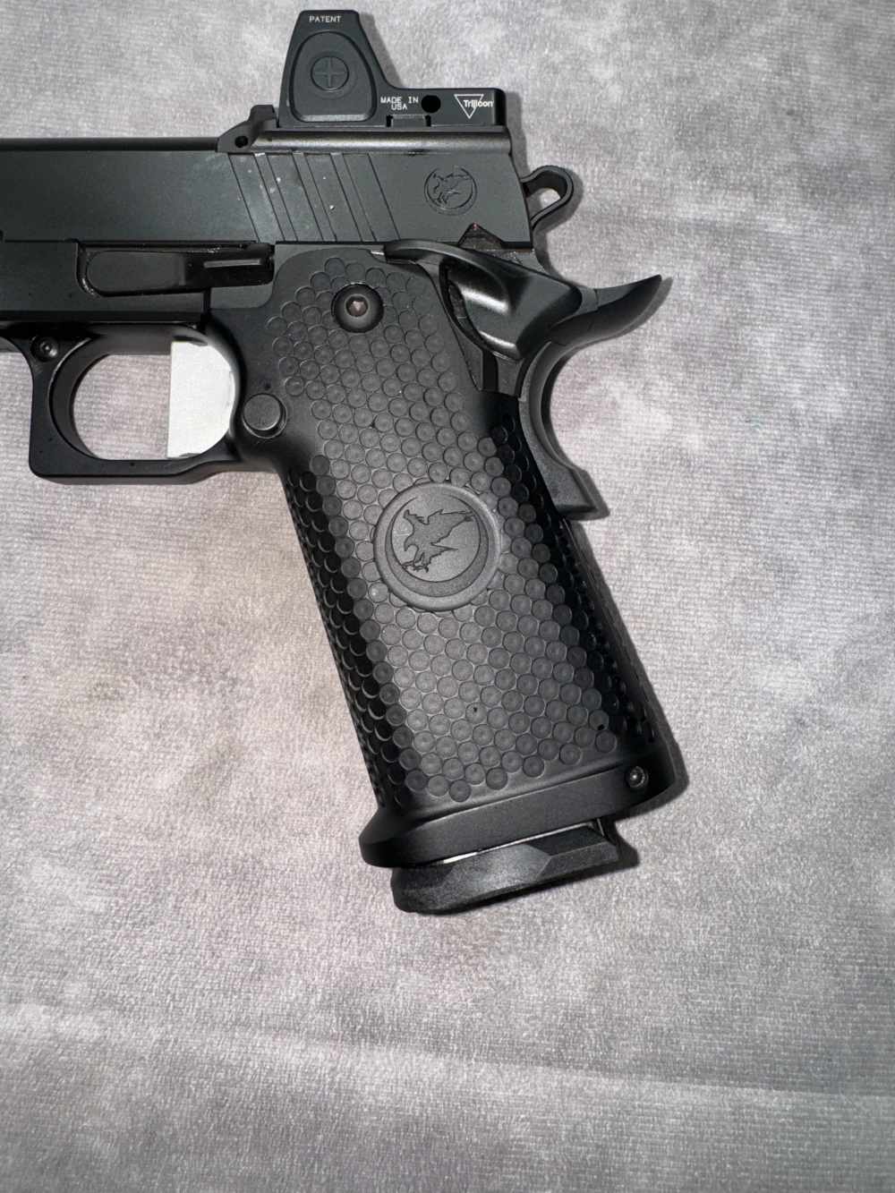 USED! NIGHTHAWK CUSTOM MODEL GRP DOUBLE STACK 2011 9MM IOS W/ RMR 2 MAGS-img-6