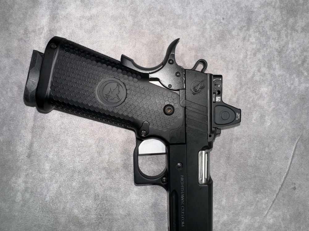 USED! NIGHTHAWK CUSTOM MODEL GRP DOUBLE STACK 2011 9MM IOS W/ RMR 2 MAGS-img-14