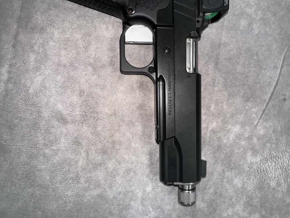 USED! NIGHTHAWK CUSTOM MODEL GRP DOUBLE STACK 2011 9MM IOS W/ RMR 2 MAGS-img-13