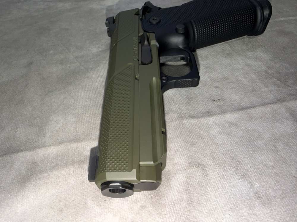 NEW! NIGHTHAWK CUSTOMS DOUBLE AGENT IOS 9MM PISTOL OD GREEN 16RD 4.25” -img-11