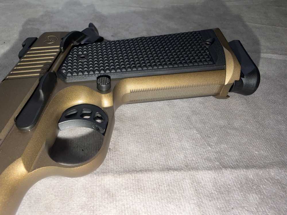 NEW! NIGHTHAWK MODEL 1911 DELEGATE IOS 9MM SINGLE STACK PISTOL BURNT BRONZE-img-13