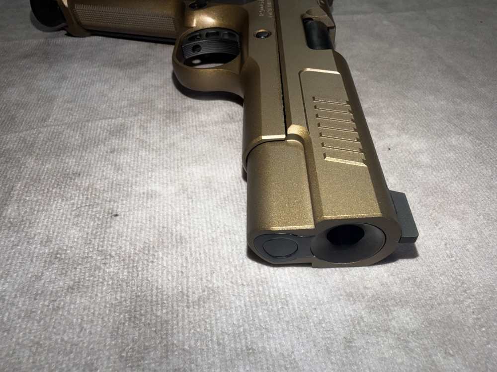 NEW! NIGHTHAWK MODEL 1911 DELEGATE IOS 9MM SINGLE STACK PISTOL BURNT BRONZE-img-9