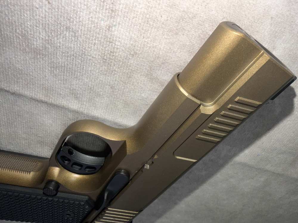 NEW! NIGHTHAWK MODEL 1911 DELEGATE IOS 9MM SINGLE STACK PISTOL BURNT BRONZE-img-12