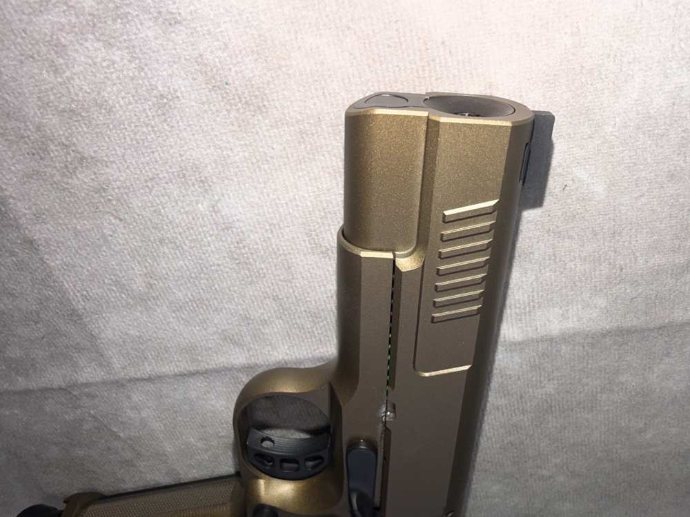 NEW! NIGHTHAWK MODEL 1911 DELEGATE IOS 9MM SINGLE STACK PISTOL BURNT BRONZE-img-11