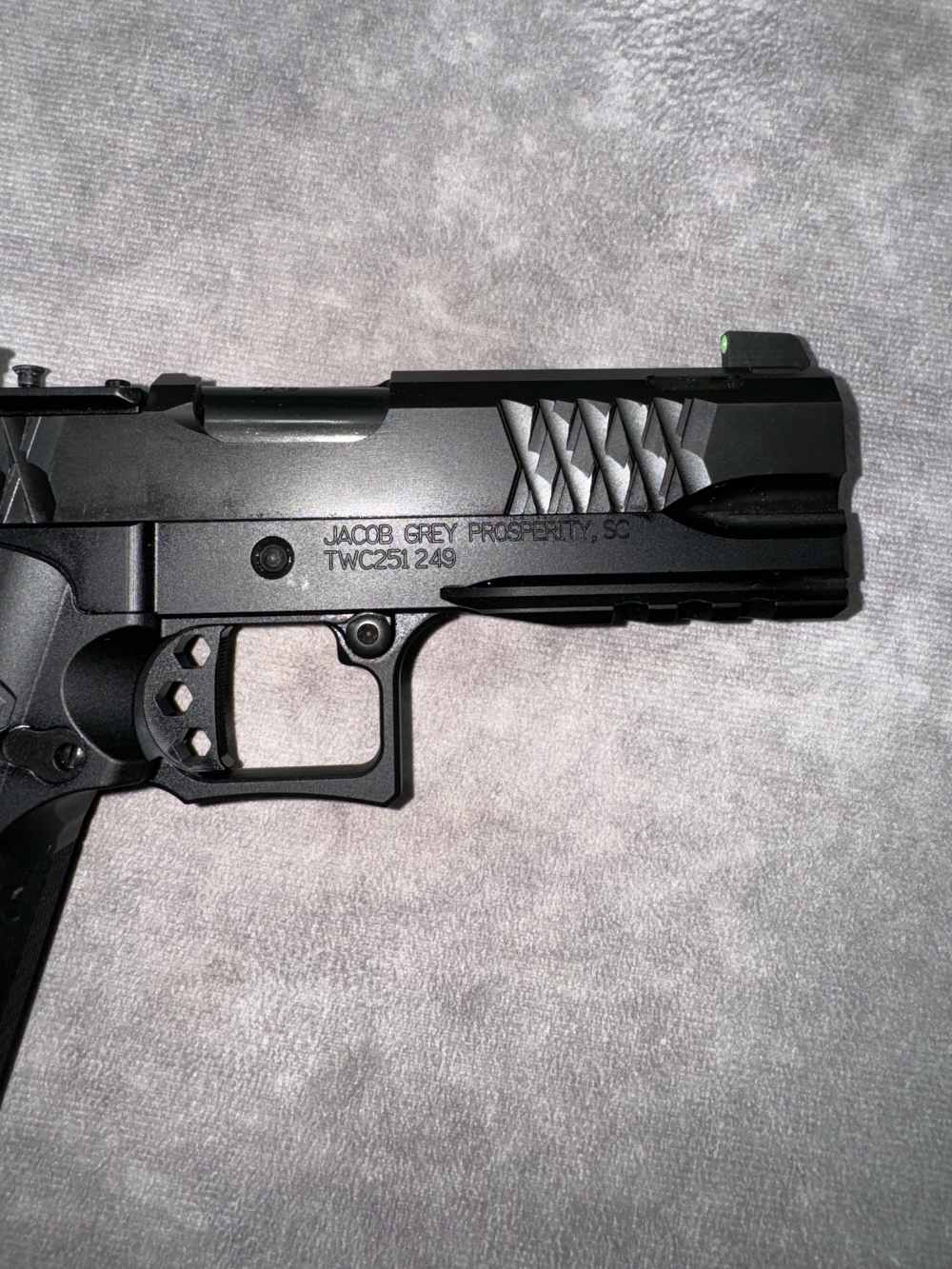 USED! JACOB GREY MODEL HEX 2011 OPTICS READY 9MM PORTED-img-6