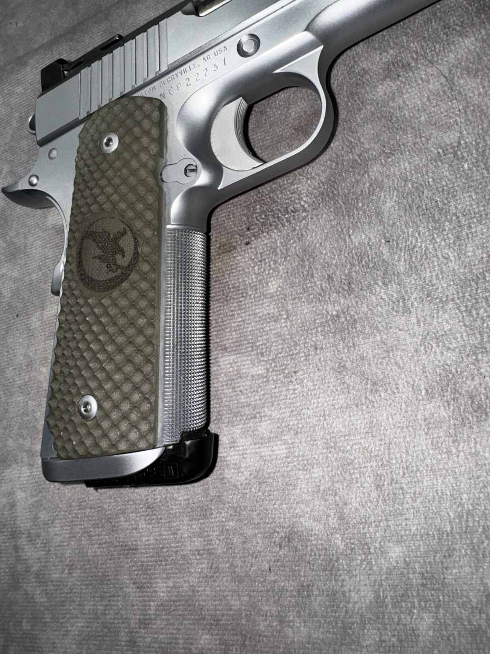 USED! NIGHTHAWK CUSTOM MODEL WARHAWK 1911 .45 ACP ORIG BAG 2 MAGS-img-12