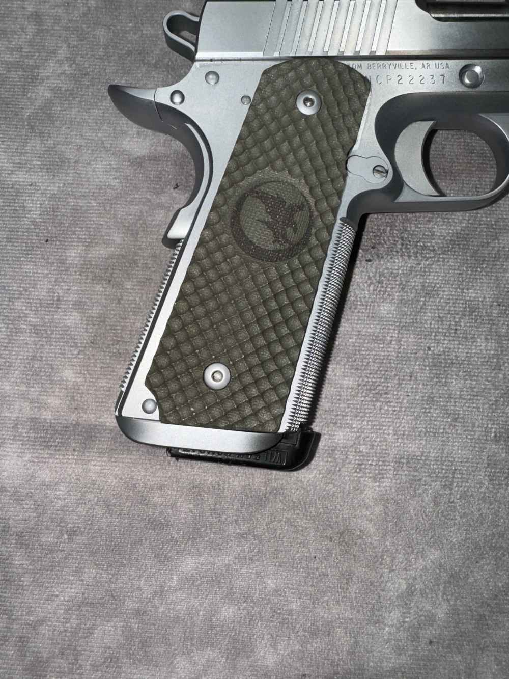 USED! NIGHTHAWK CUSTOM MODEL WARHAWK 1911 .45 ACP ORIG BAG 2 MAGS-img-4