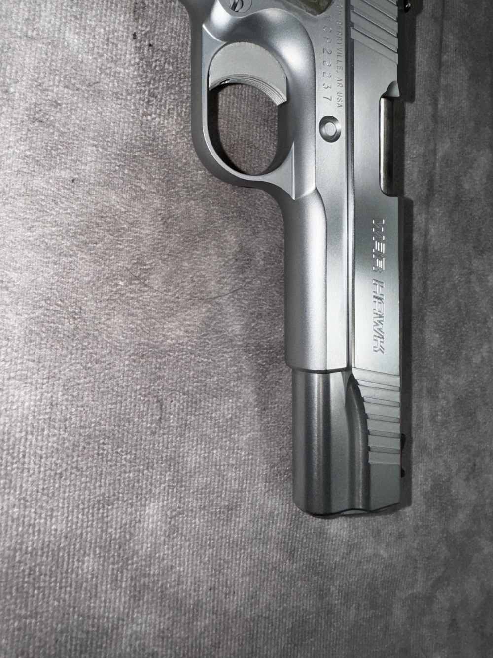 USED! NIGHTHAWK CUSTOM MODEL WARHAWK 1911 .45 ACP ORIG BAG 2 MAGS-img-7