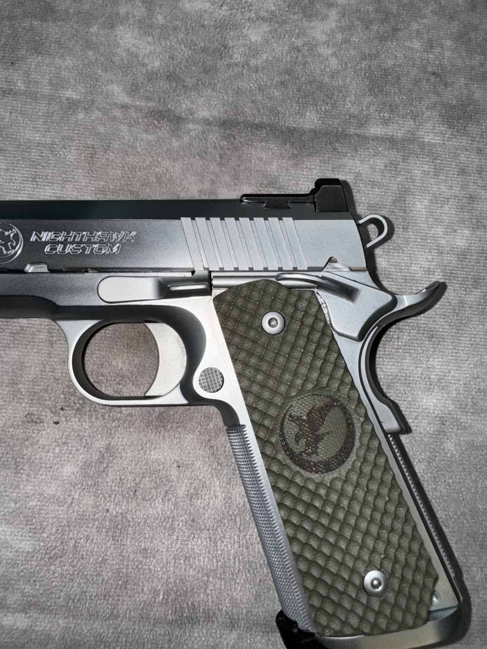 USED! NIGHTHAWK CUSTOM MODEL WARHAWK 1911 .45 ACP ORIG BAG 2 MAGS-img-13