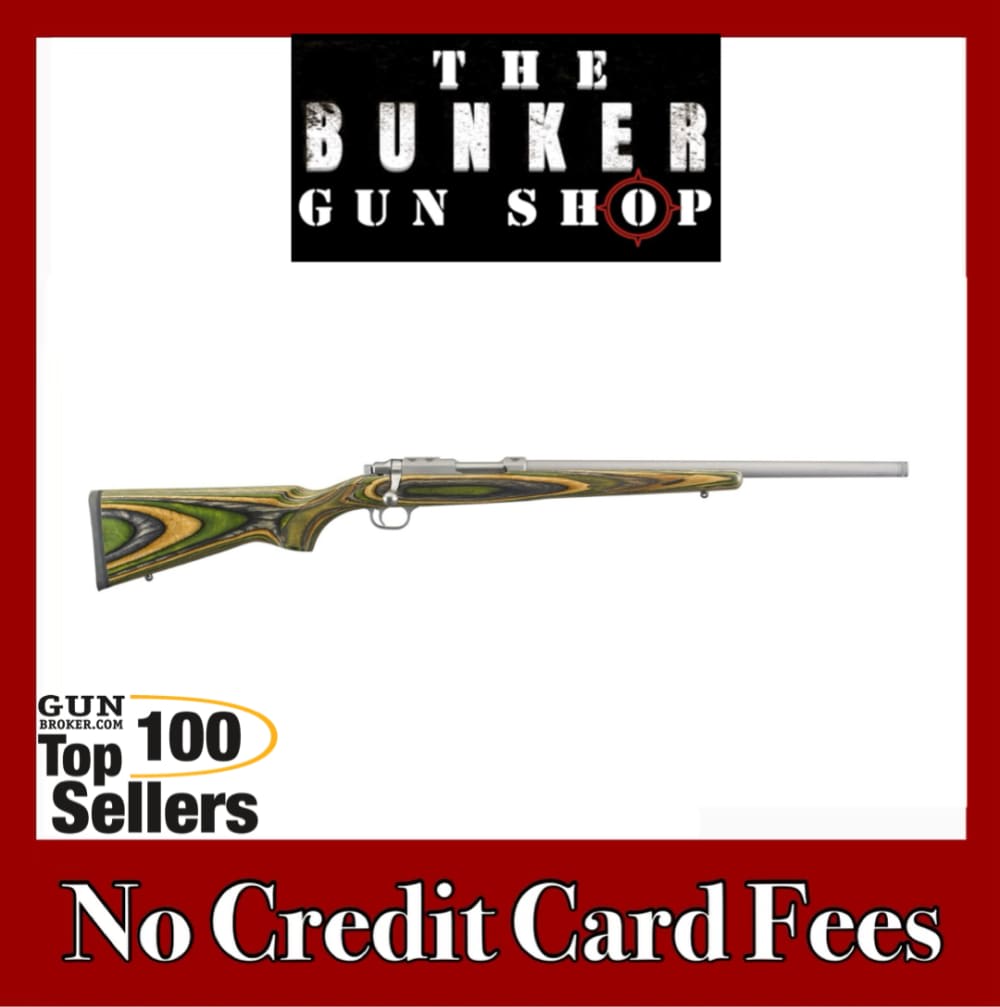 NEW! RUGER MODEL 77/17 .17 HORNET STAINLESS LAMINATE 7220-img-0
