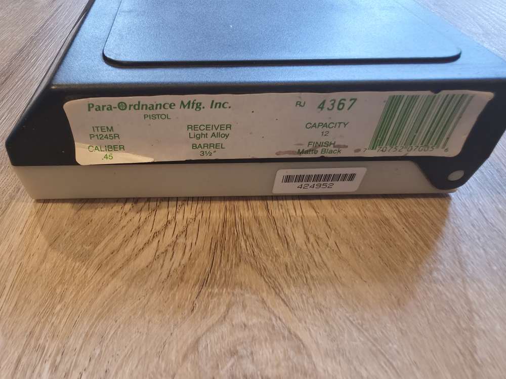 Para-Ordnance P12.45 .45 ACP 3.5" Compact 2x12RD Matching Case Excellent-img-19