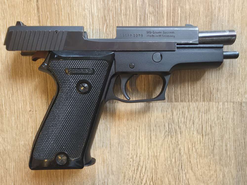 Browning BDA .45 ACP SIG Sauer W. Germany 4.25" Very Good-img-4