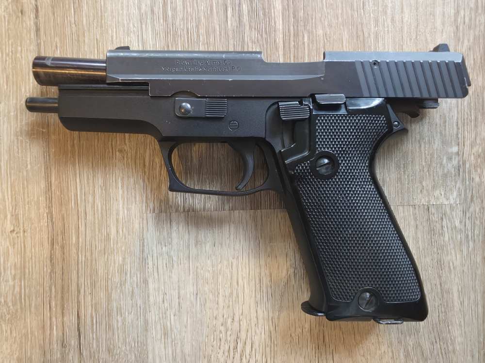 Browning BDA .45 ACP SIG Sauer W. Germany 4.25" Very Good-img-5