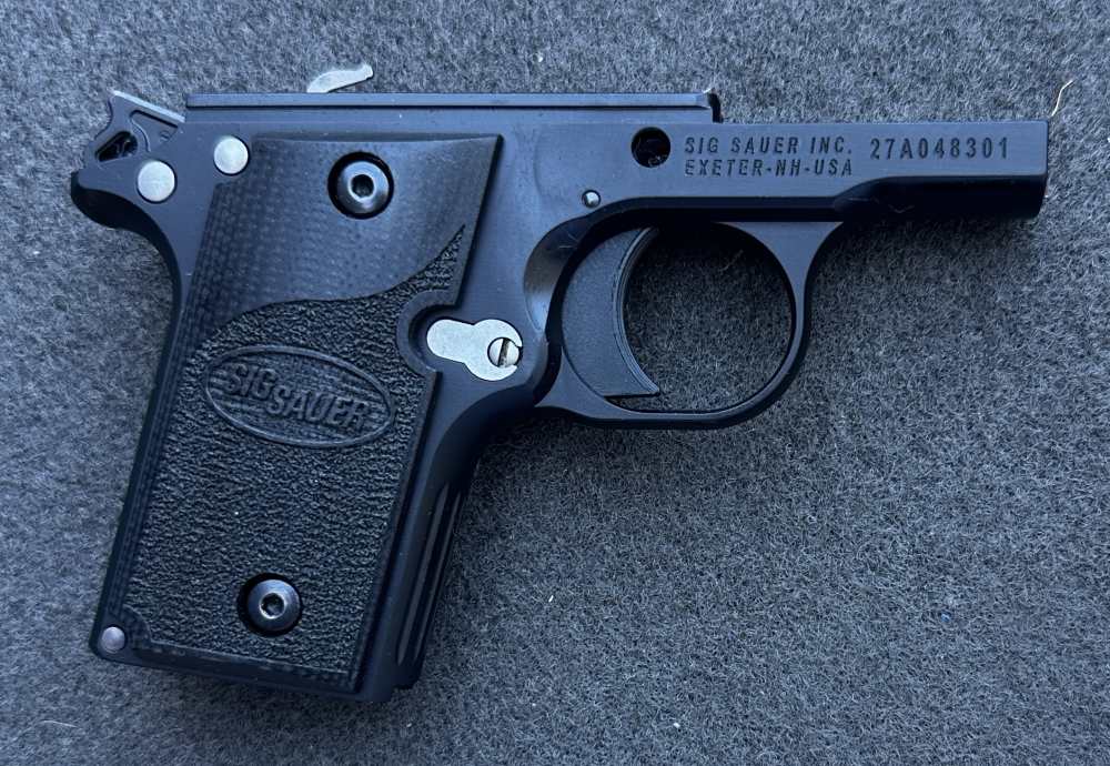 Scarce Sig Sauer P238 Diamond Plate .380 ACP, Discontinued-img-30