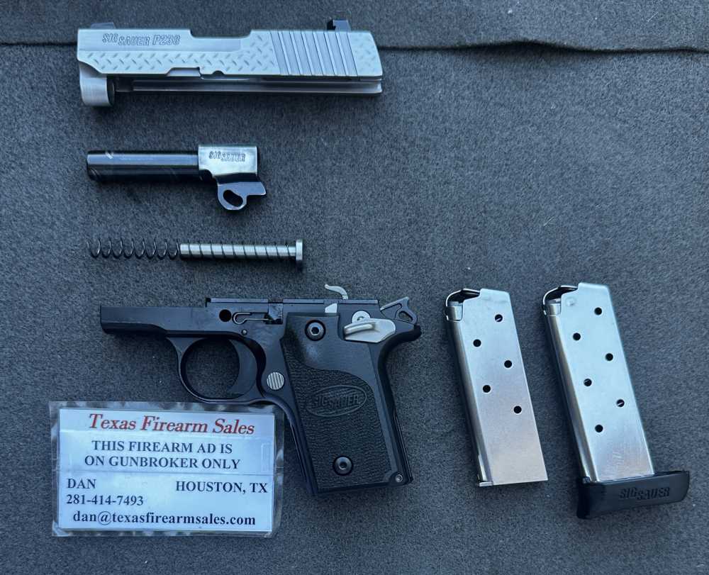 Scarce Sig Sauer P238 Diamond Plate .380 ACP, Discontinued-img-28
