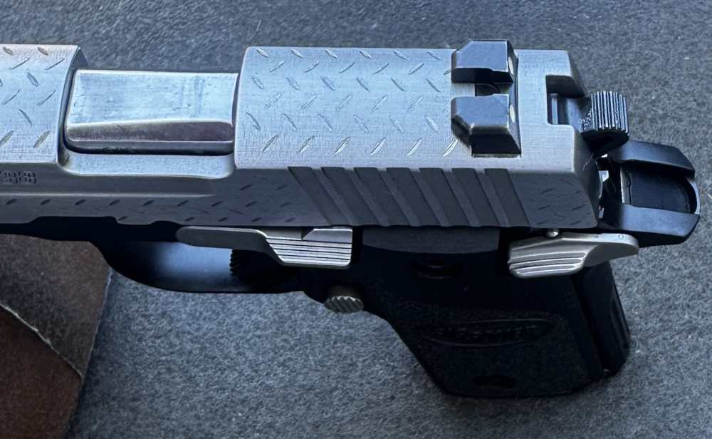 Scarce Sig Sauer P238 Diamond Plate .380 ACP, Discontinued-img-18