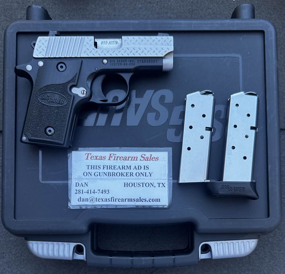 Scarce Sig Sauer P238 Diamond Plate .380 ACP, Discontinued-img-8