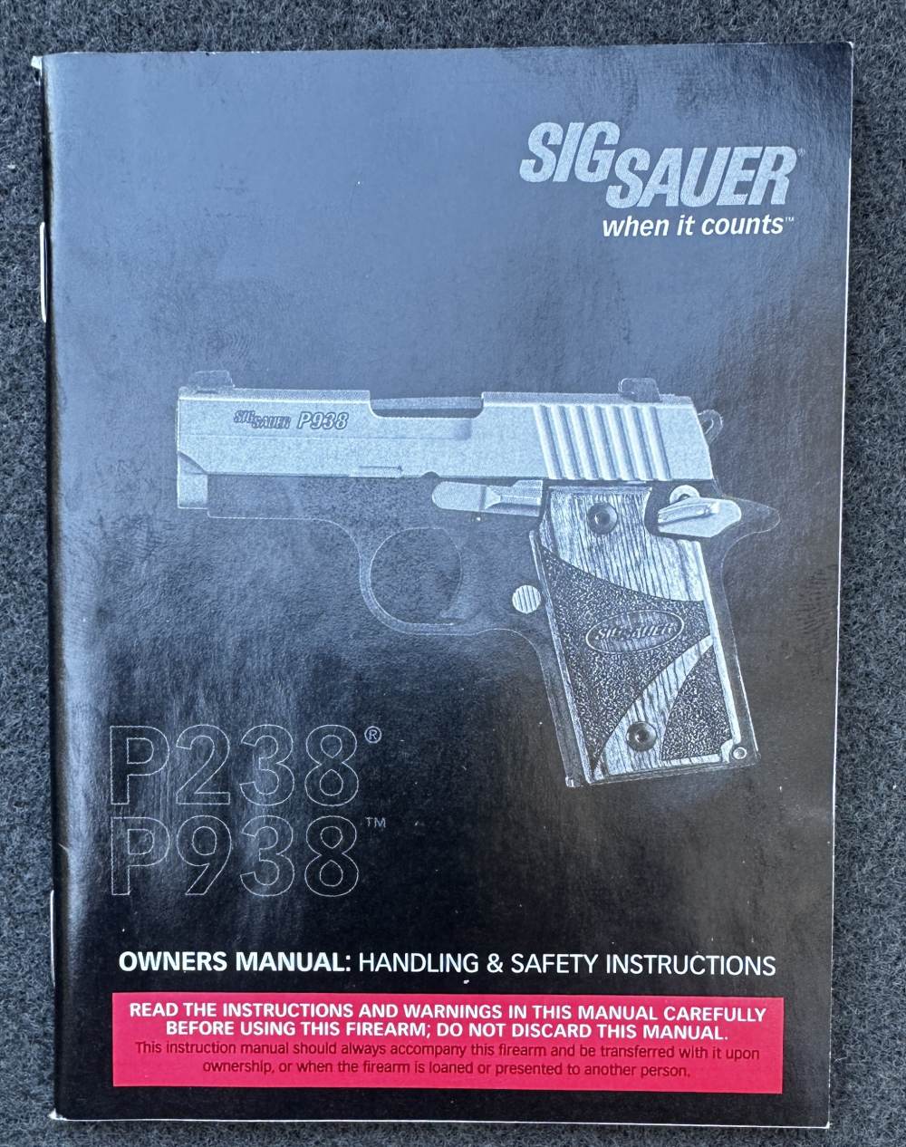Scarce Sig Sauer P238 Diamond Plate .380 ACP, Discontinued-img-44