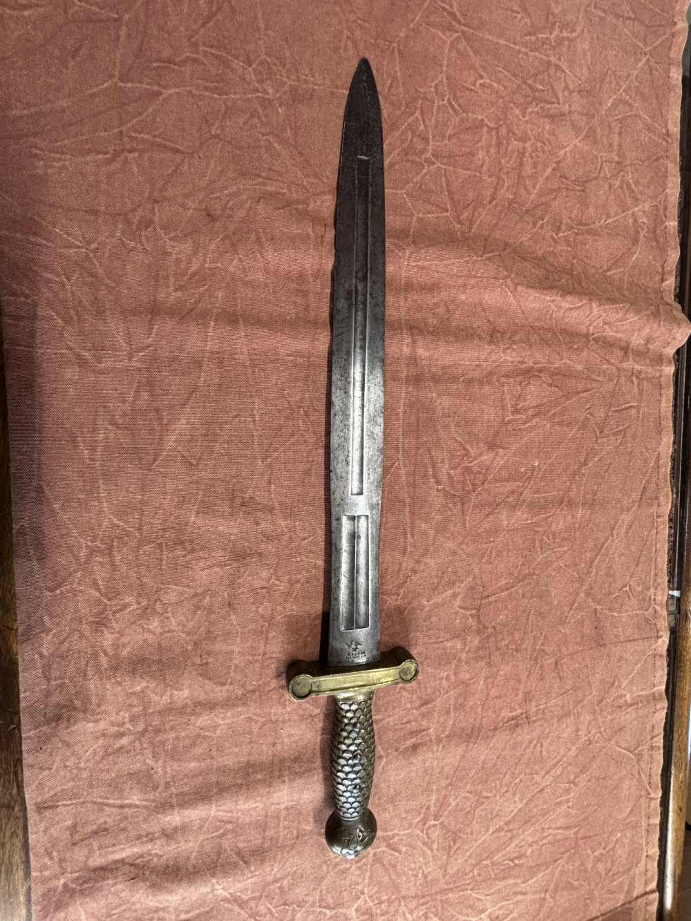 Ames 1832 foot-artillery sword.  1835 dated #1759-img-0