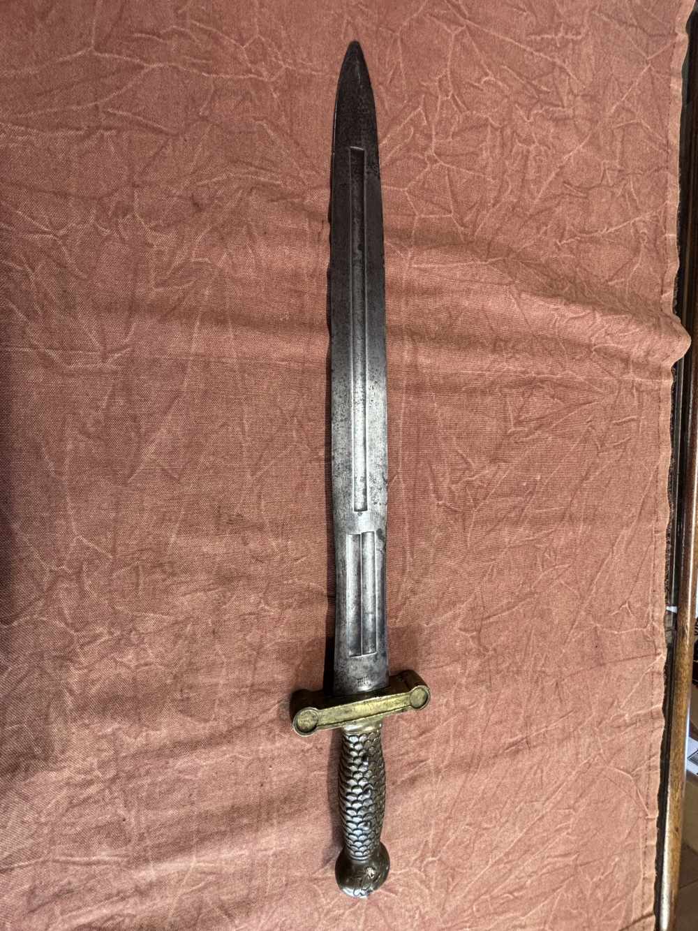Ames 1832 foot-artillery sword.  1835 dated #1759-img-7