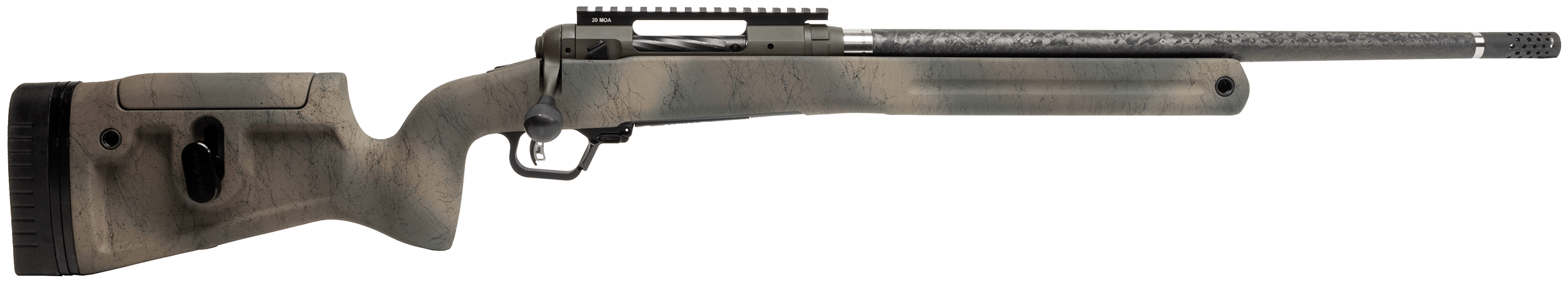 Savage Arms 58162 110 Pro Pursuit 300 WM 3+1 20in Olive Dark Green Cerakote-img-1