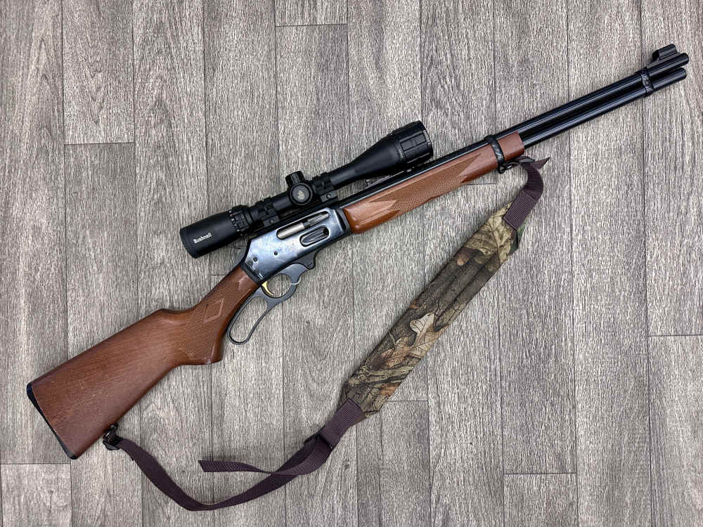 Marlin 336W 30-30 Winchester 20" barrel 3-12x40 Bushnell MADE 2006 JM stamp-img-0
