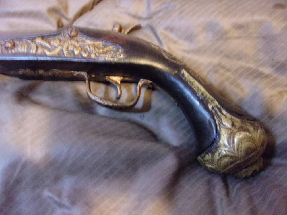 Antique North African Flintlock Pistol-img-5