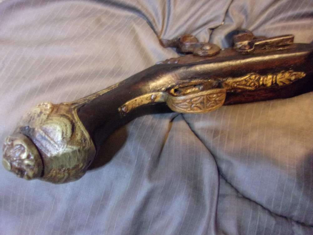 Antique North African Flintlock Pistol-img-10