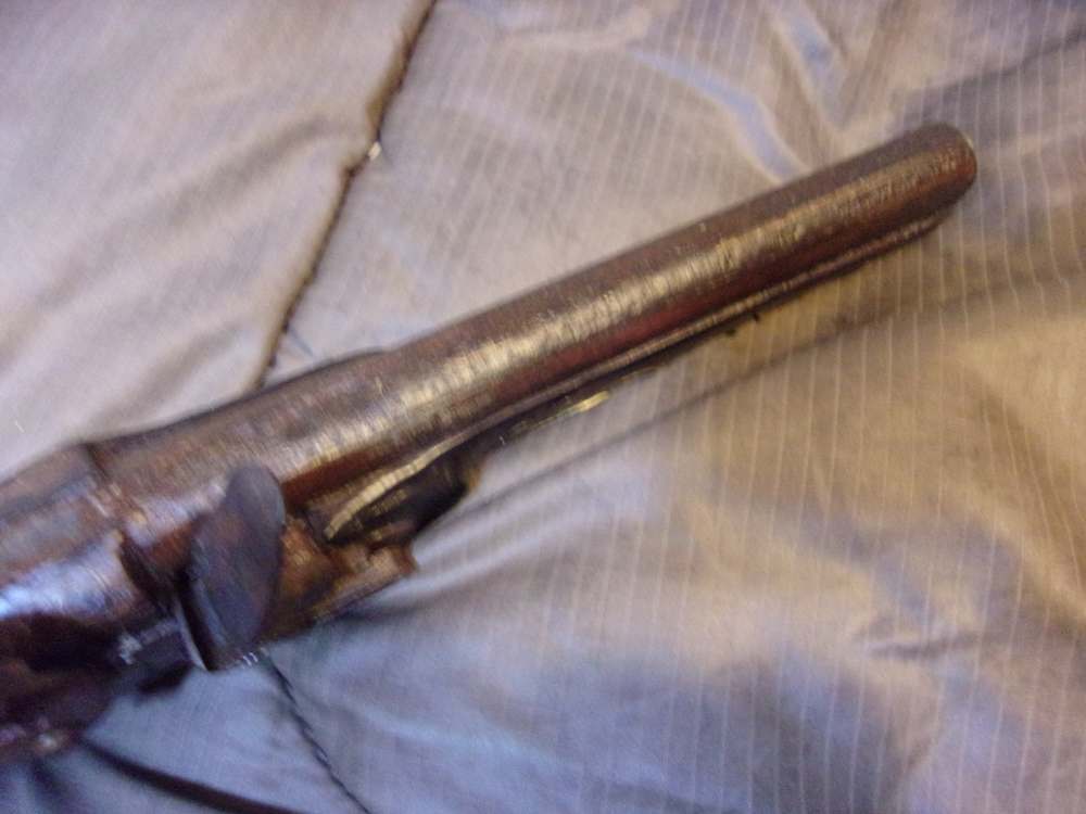 Antique North African Flintlock Pistol-img-9