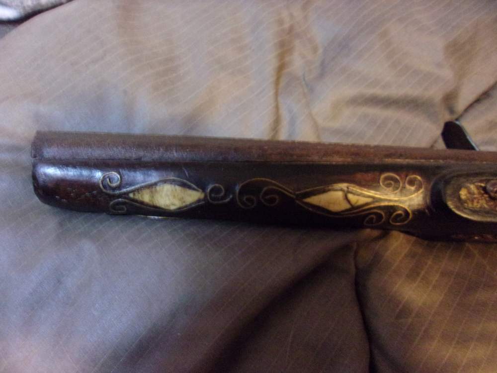 Antique North African Flintlock Pistol-img-7