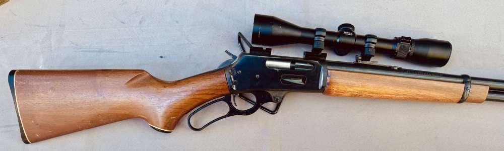 Marlin 336 CS - .30-30 Winchester - 20" Bbl. w/ Nikon optic - No Reserve-img-1