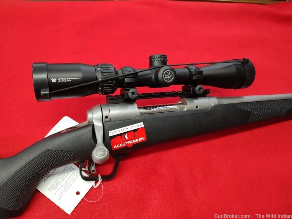 Savage Arms 57341 110 Apex Storm XP 204 Ruger 4+1 20", Matte Stainless Meta-img-3
