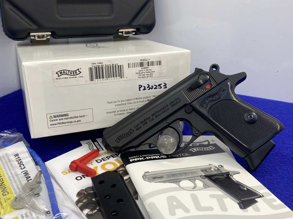 Walther PPK .380 ACP Black 3.3" *CLASSIC CONCEALED CARRY PISTOL*-img-28