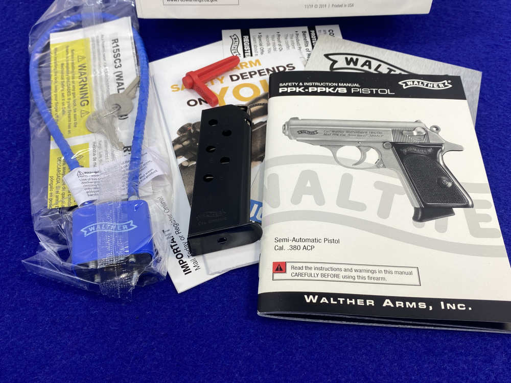 Walther PPK .380 ACP Black 3.3" *CLASSIC CONCEALED CARRY PISTOL*-img-5