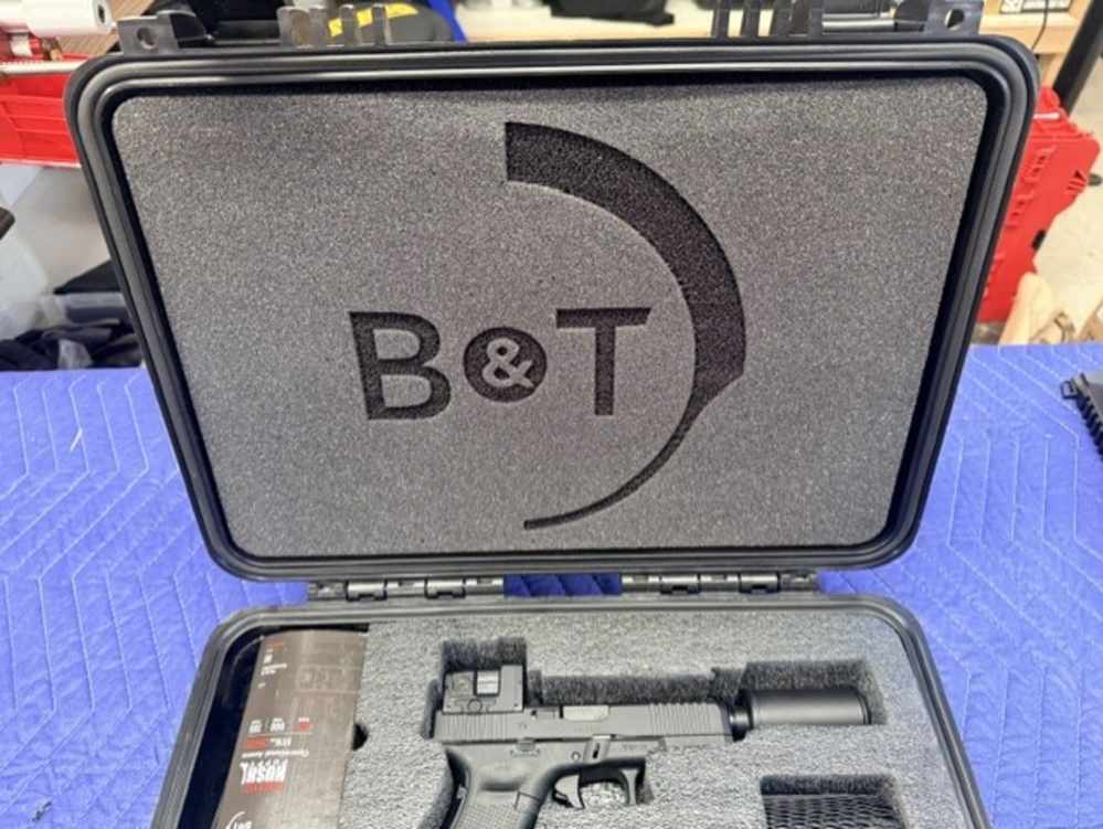 B&T Austrian GLOCK G19 9mm GEN 5 Factory HUSH PUPPY unfired NO RESERVE-img-9